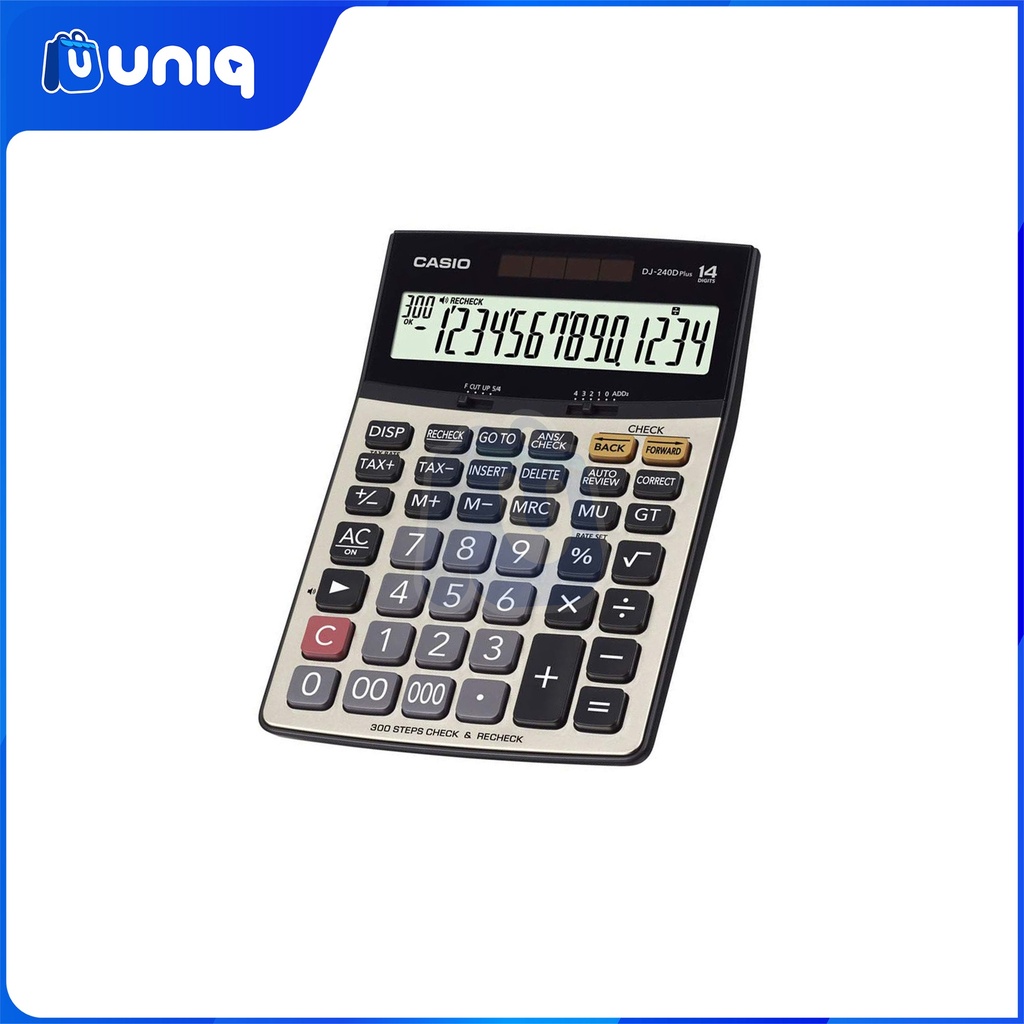 Casio DJ-240D PLUS Check Calculator