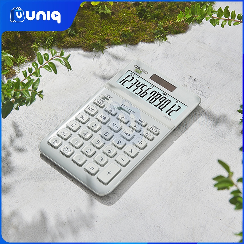 Casio JW-200SC-WE (White) Stylish Calculator