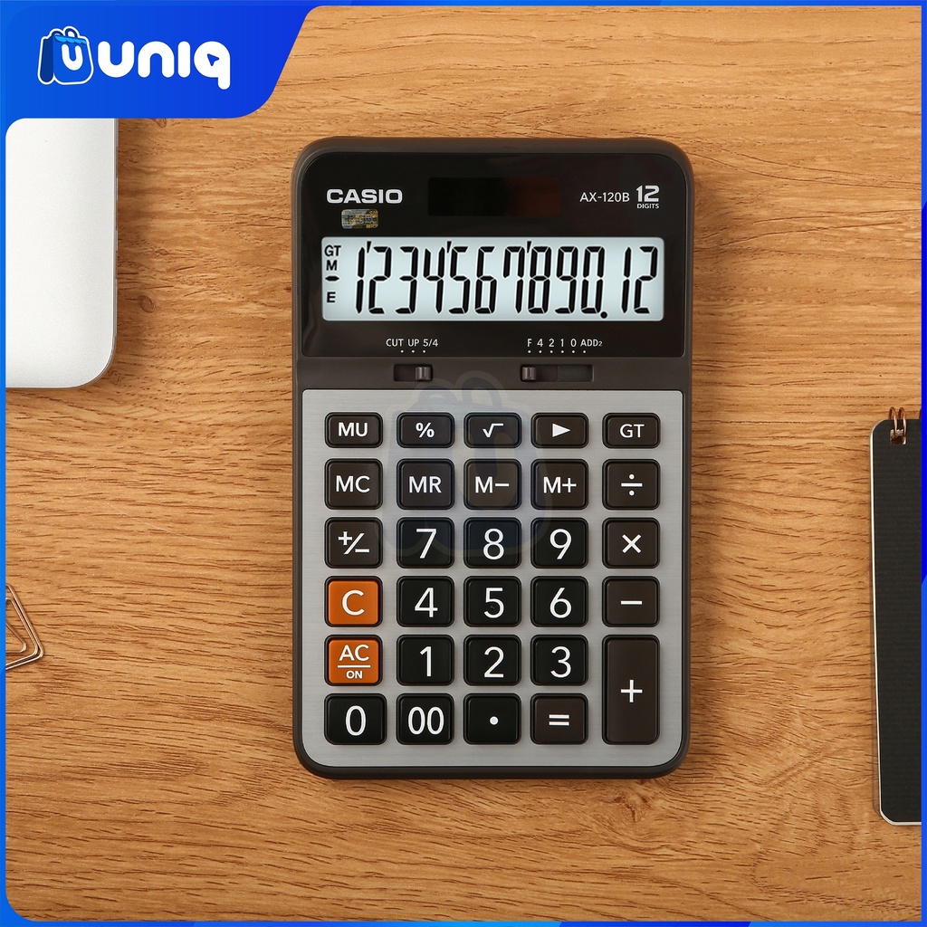 Casio AX-120B Practical Calculator