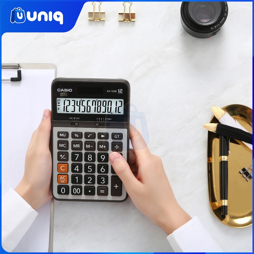 Casio AX-120B Practical Calculator