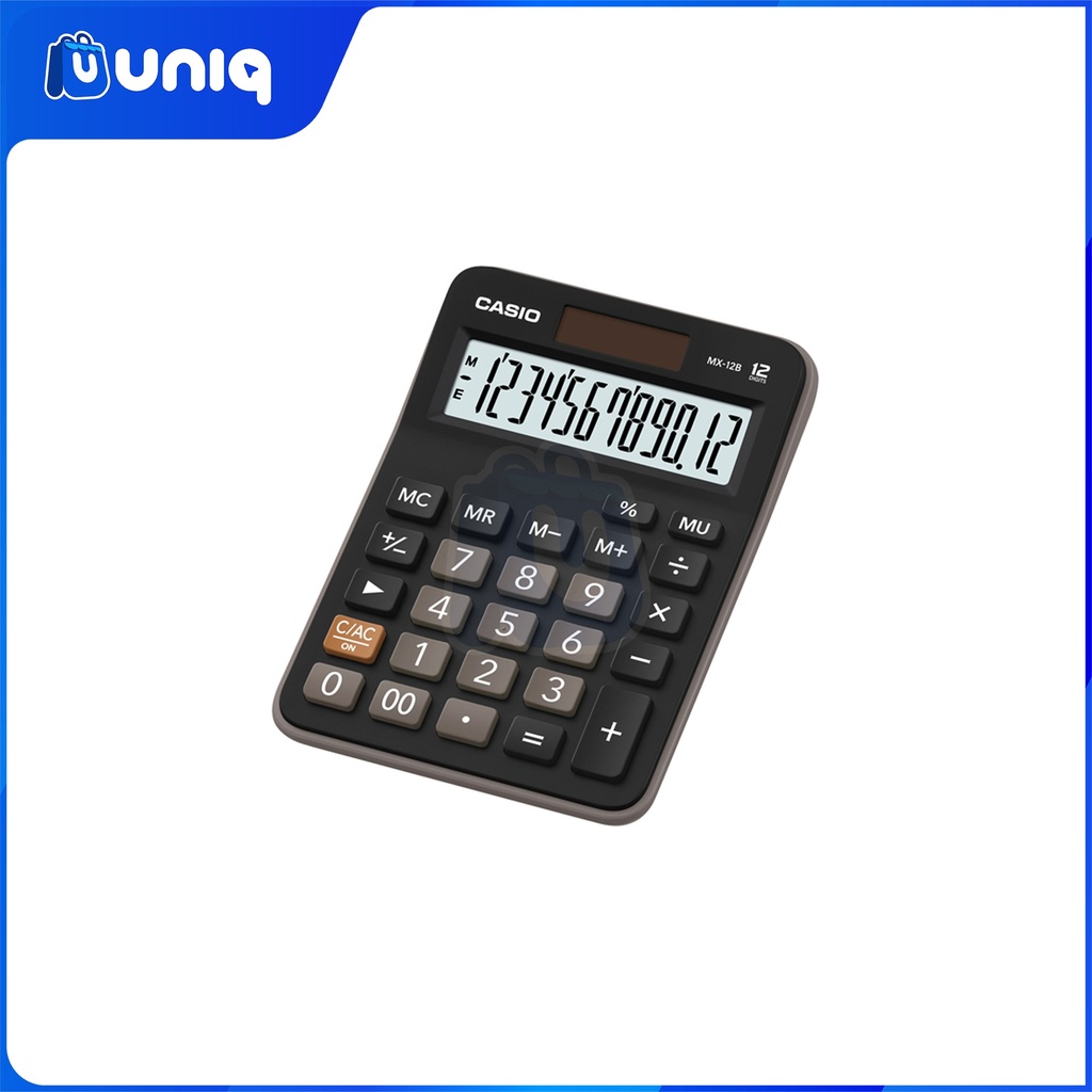 Casio MX-12B-BK Practical Calculator