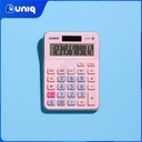Casio MX-12B-PKLB (Pink Light Blue) Practical Calculator
