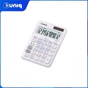 Casio MS-20UC-WE (White) Mini Desk Type Calculator