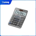 Casio DF-120FM-GY (Silver) Practical Calculator