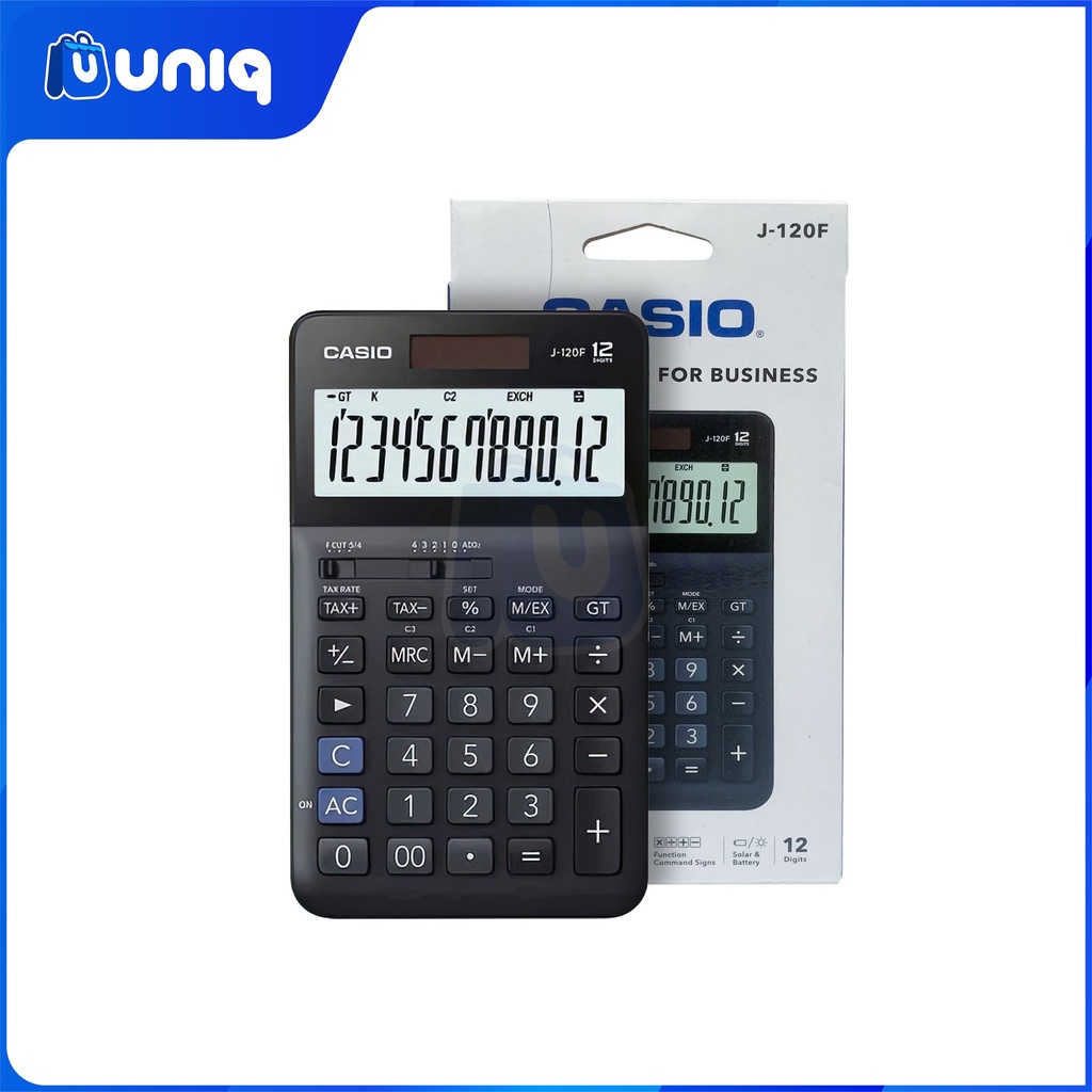 Casio J-120F Practical Calculator
