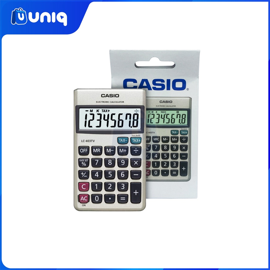 Casio LC-403TV Practical Calculator