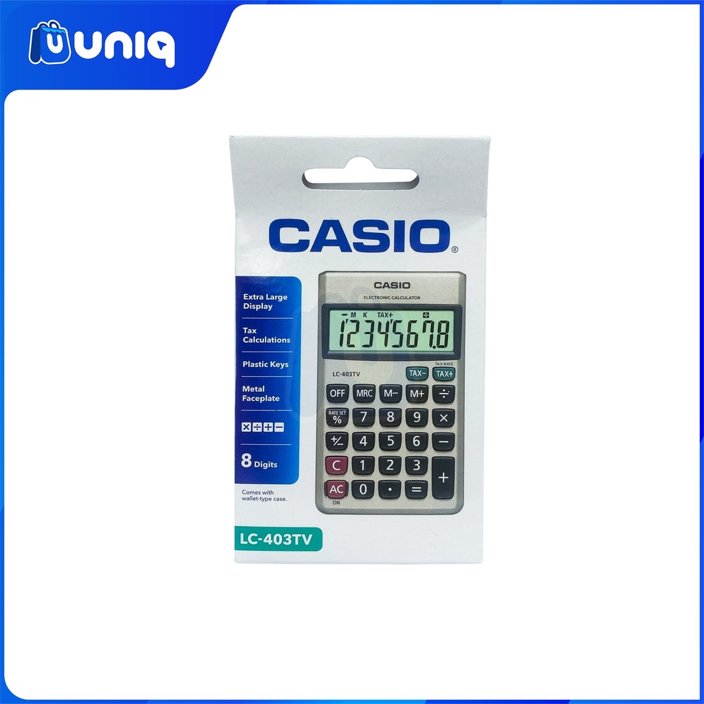Casio LC-403TV Practical Calculator