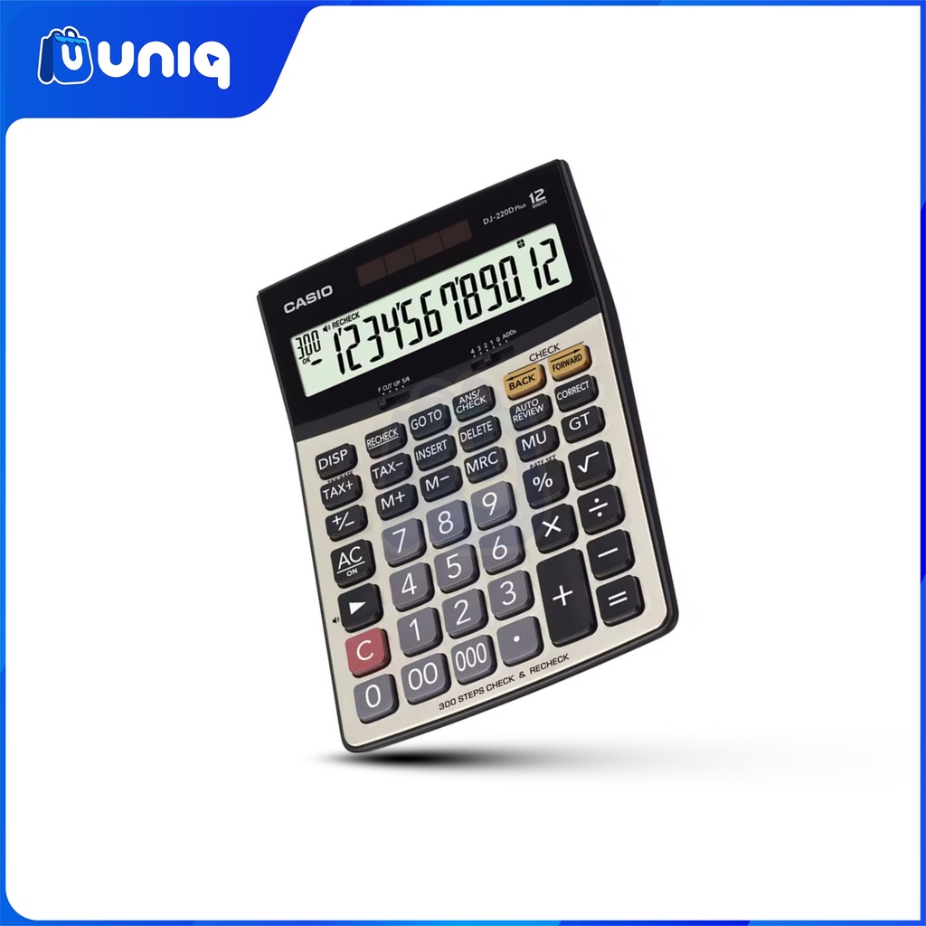 Casio DJ-220D PLUS Check Calculator