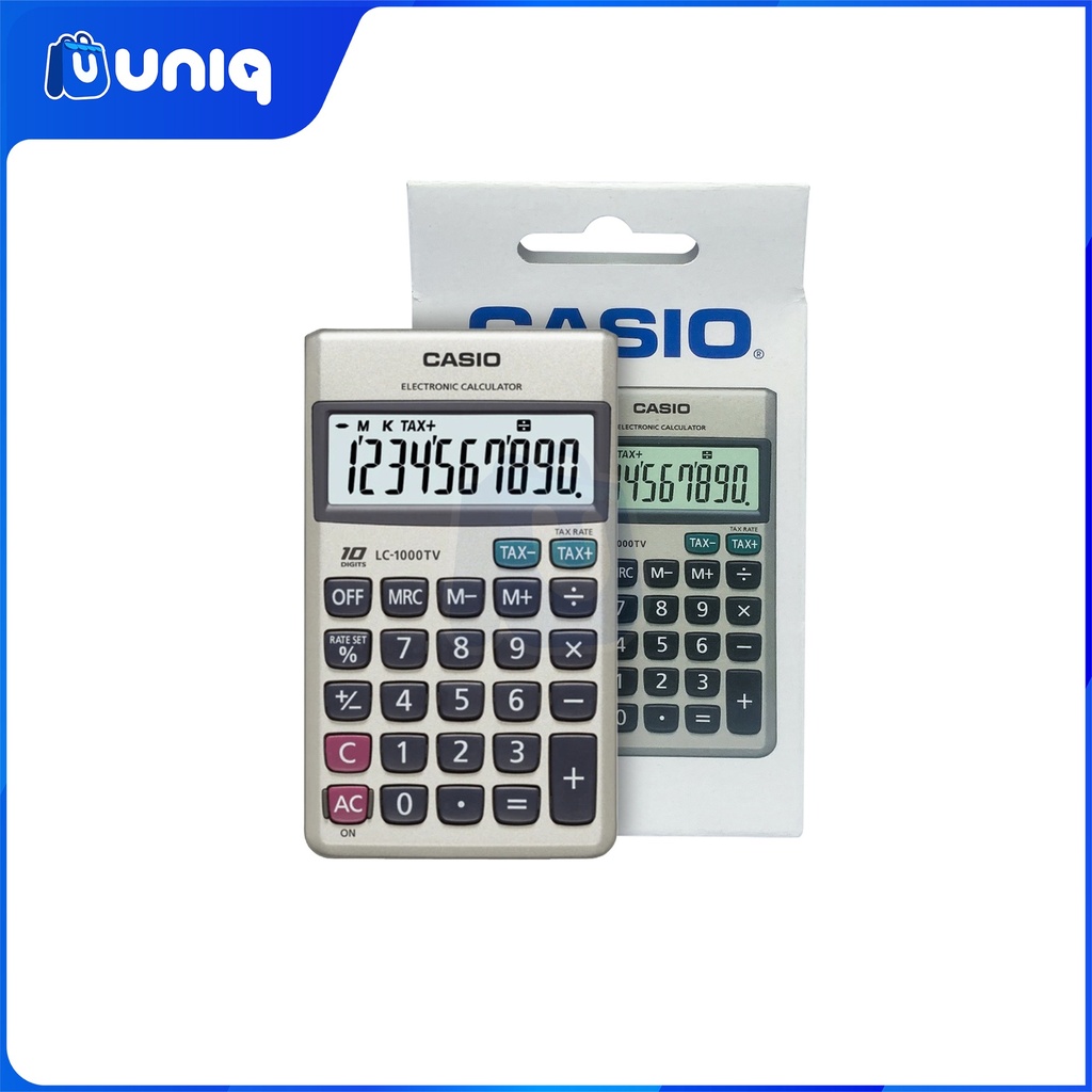 Casio LC-1000TV Practical Calculator
