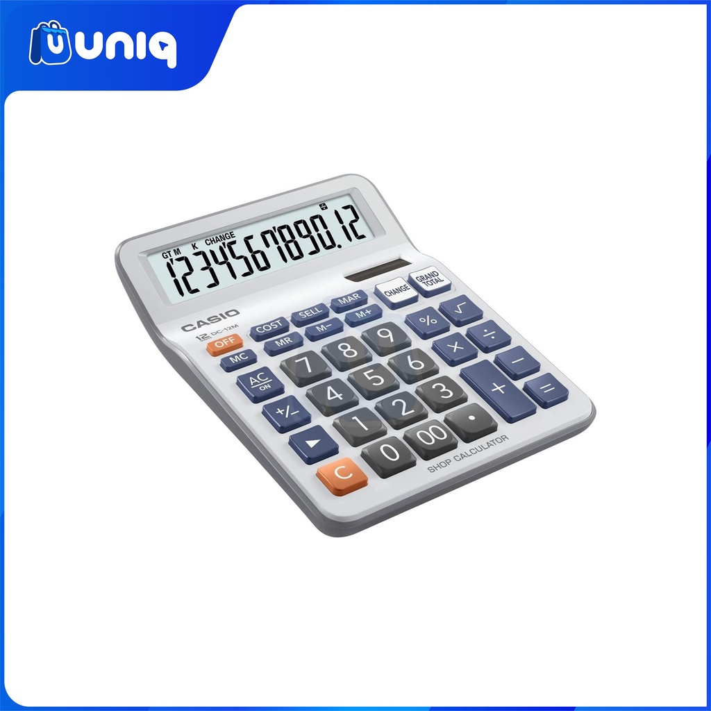 Casio DC-12M Shop Calculator