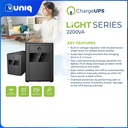 ChargeUPS Light 2200VA / 1200W Line-Interactive UPS