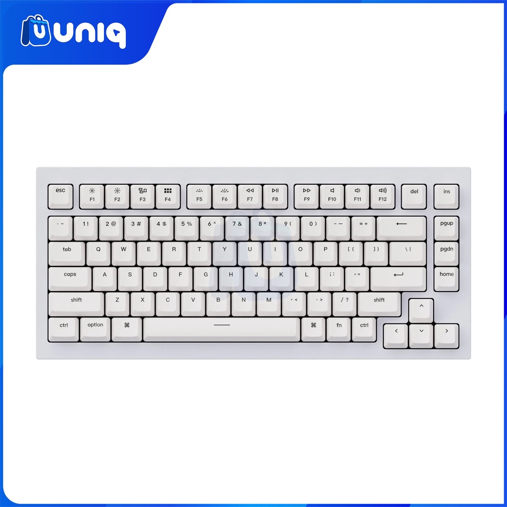 Keychron Q1-K1 Custom Mechanical Keyboard (Red Switch)