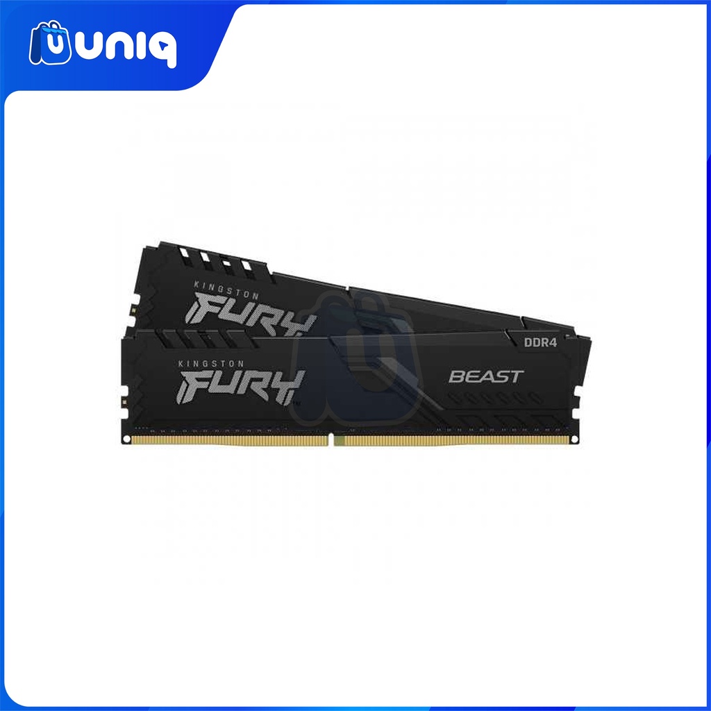 Kingston Fury Beast (Black) 8GB (2x4GB) 2666MHz DDR4 CL16 (KF426C16BBK2/8)