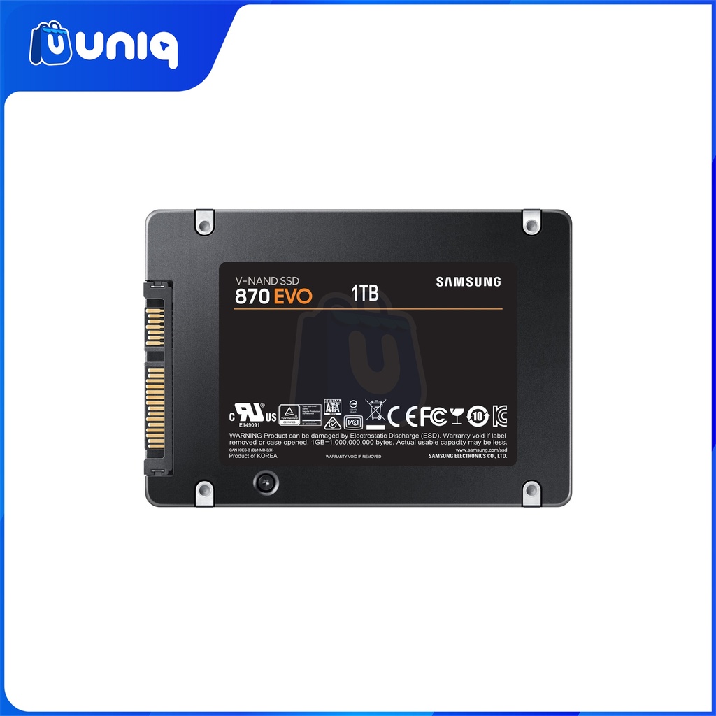 Samsung 870 EVO 1TB SATA 2.5" Internal SSD (MZ-77E1T0)