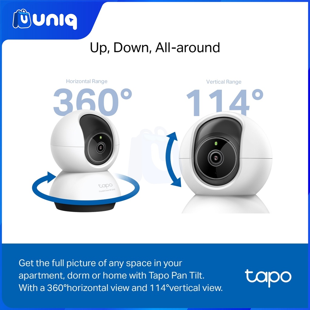 TP-Link Tapo TC72 Pan/Tilt AI Home Security Wi-Fi Camera