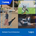 TP-Link Tapo C520WS Outdoor Pan/Tilt Security Wi-F- Camera