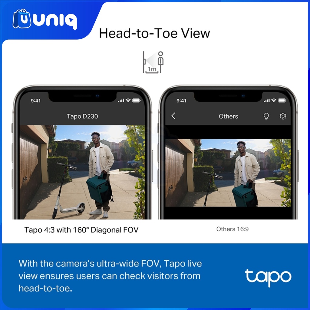 TP-Link Tapo D230S1 Smart Battery Video Doorbell