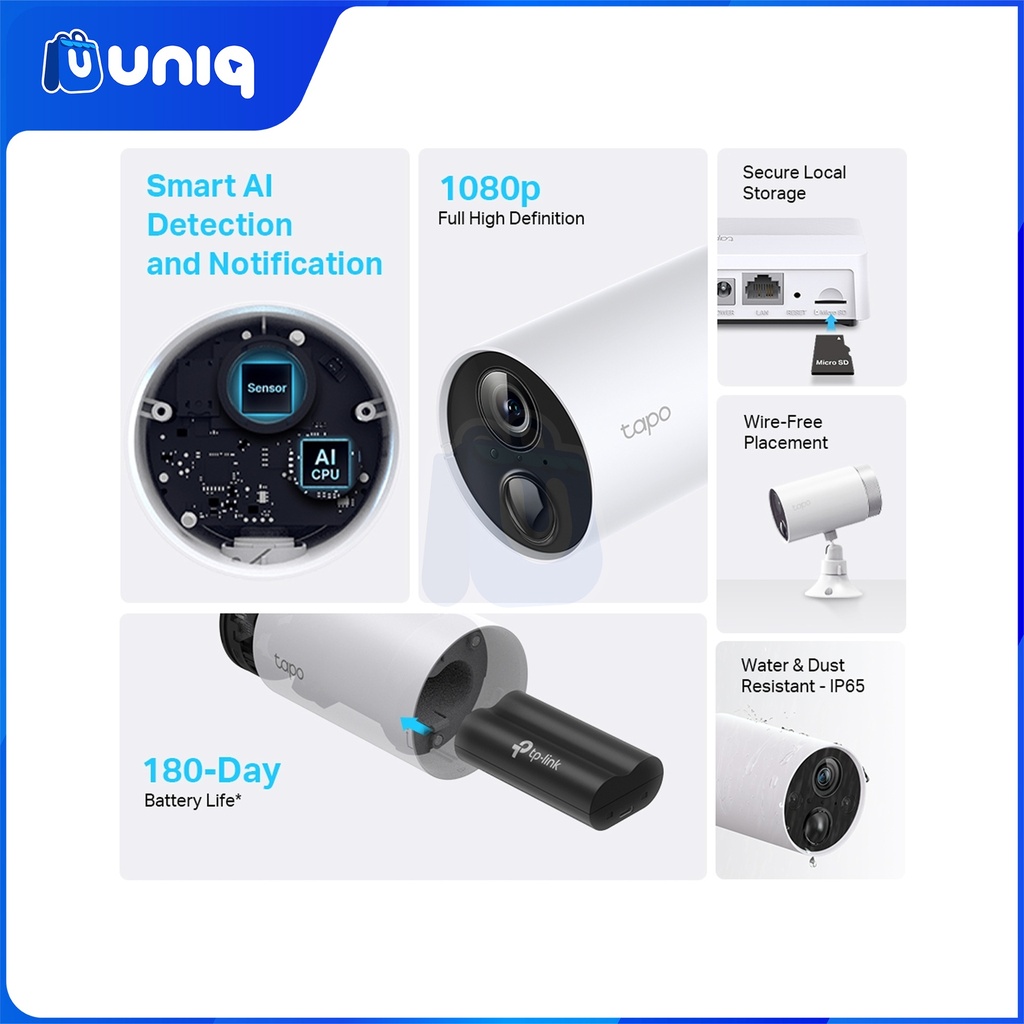 TP-Link Tapo C400S2 + SanDisk High Endurance ~ (Choose Your Capacity)