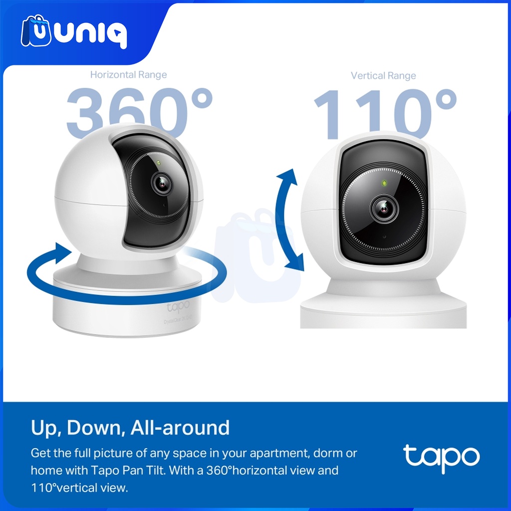 TP-Link Tapo C222 Pan/Tilt AI Home Security Wi-Fi Camera