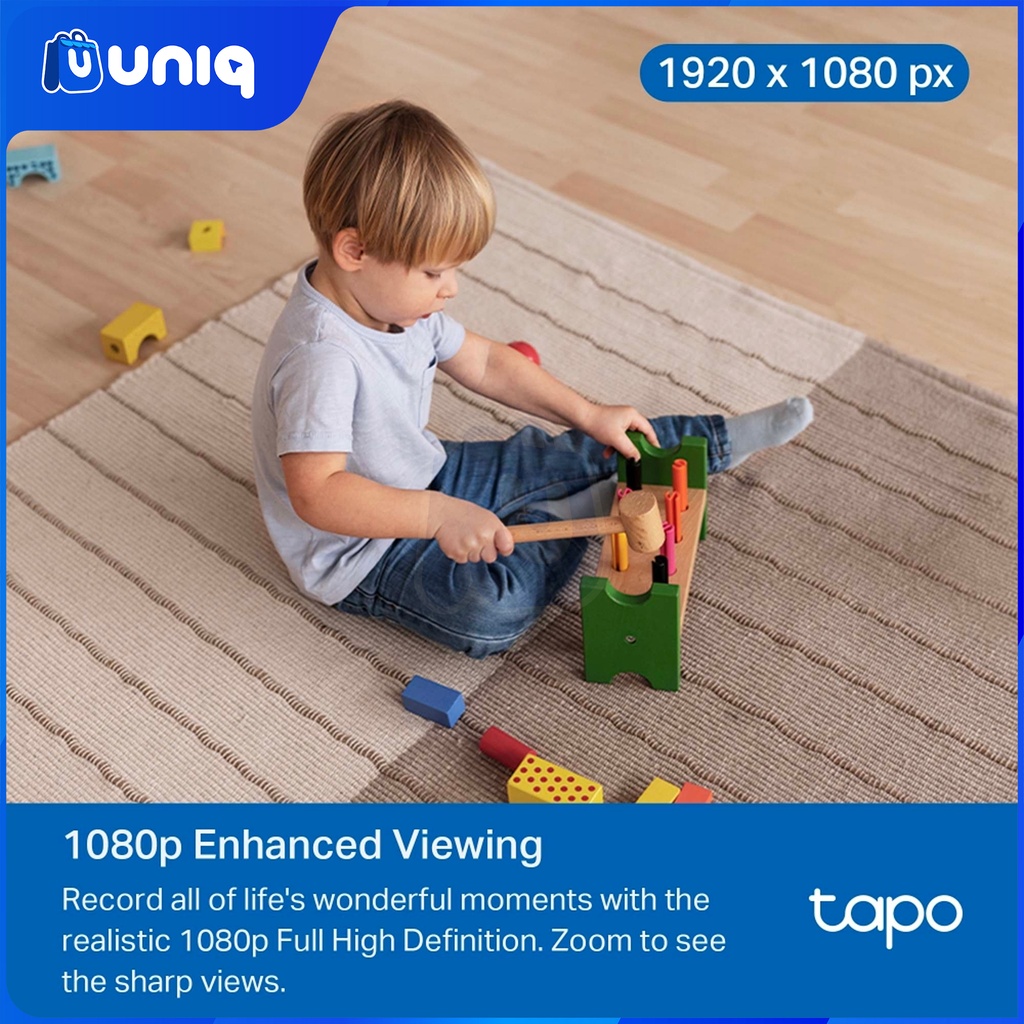TP-Link Tapo C201 Pan/Tilt Home Security Wi-Fi Camera