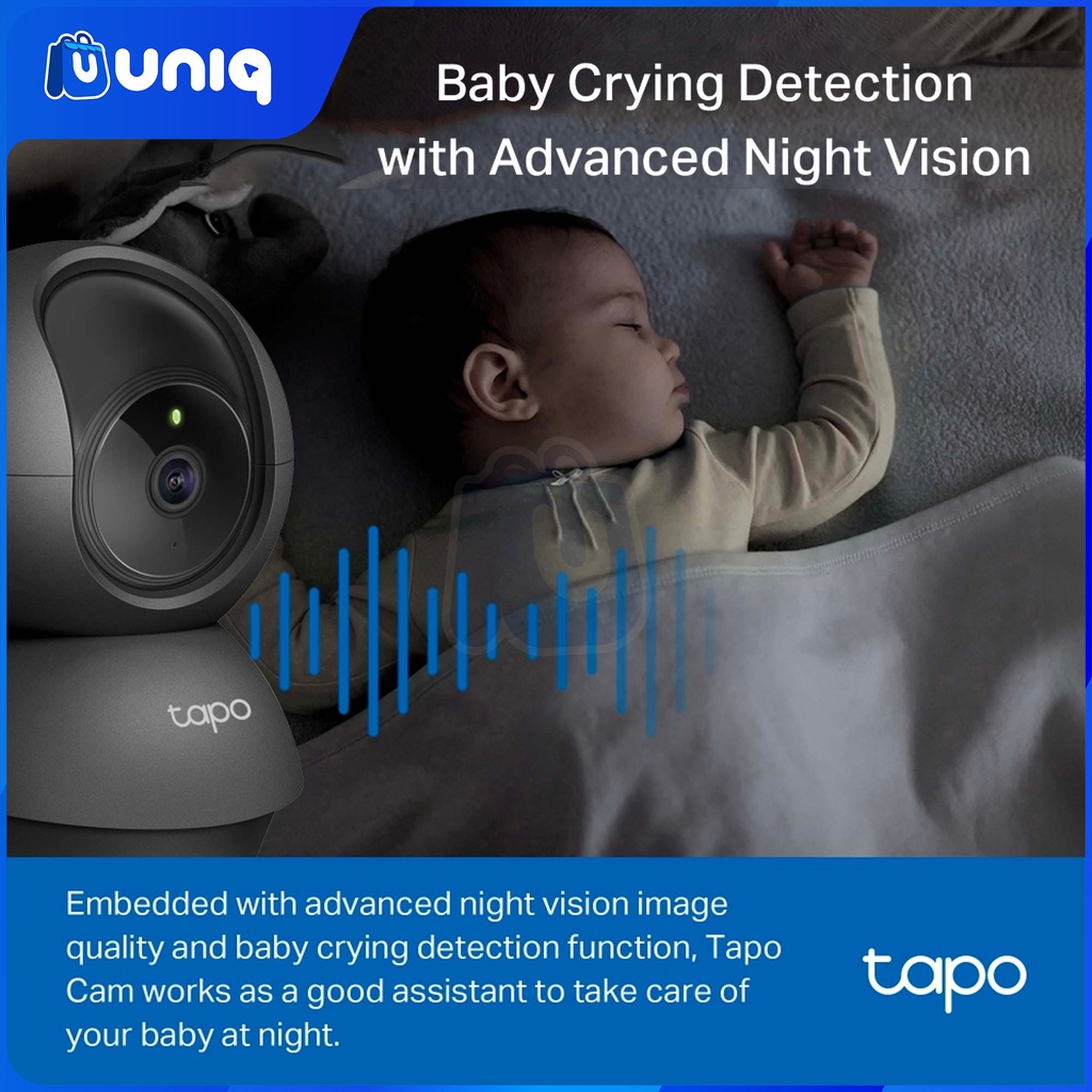 TP-Link Tapo C201 Pan/Tilt Home Security Wi-Fi Camera