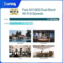 TP-Link EAP610 AX1800 Wireless Dual Band Ceiling Mount Access Point