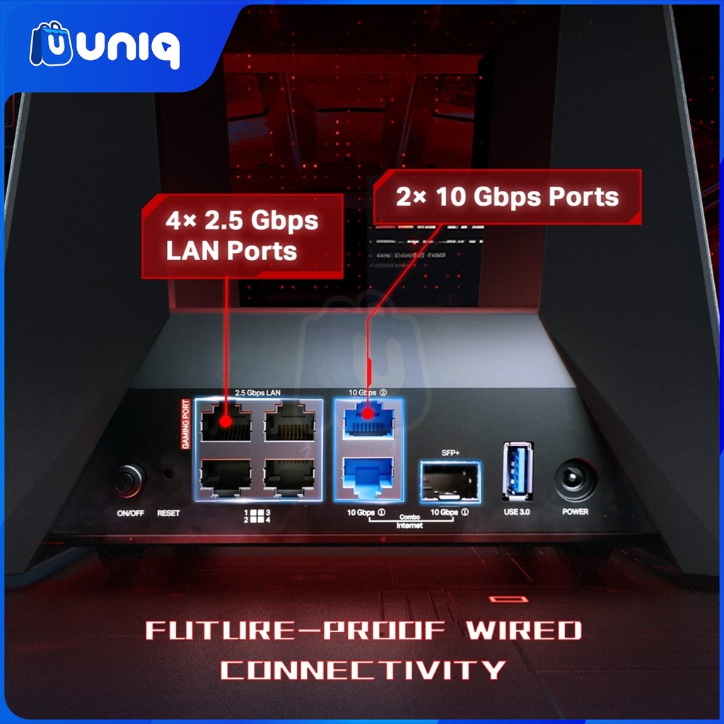 TP-Link Archer GE800 BE19000 Tri-Band Wi-Fi 7 Gaming Router