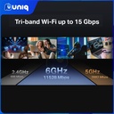 TP-Link Archer BE700 BE15000 Tri-Band Wi-Fi 7 Router