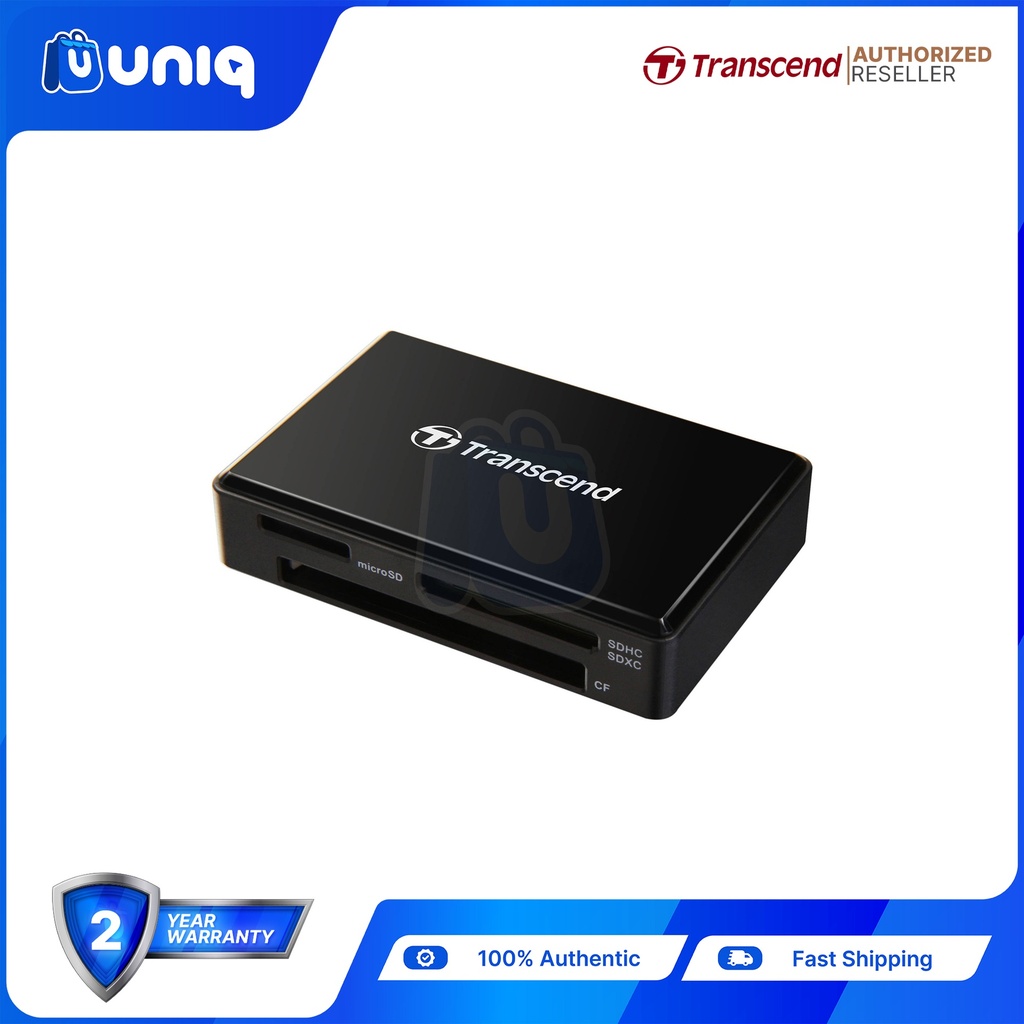 Transcend RDF8 Card Reader (Black) (TS-RDF8K2)