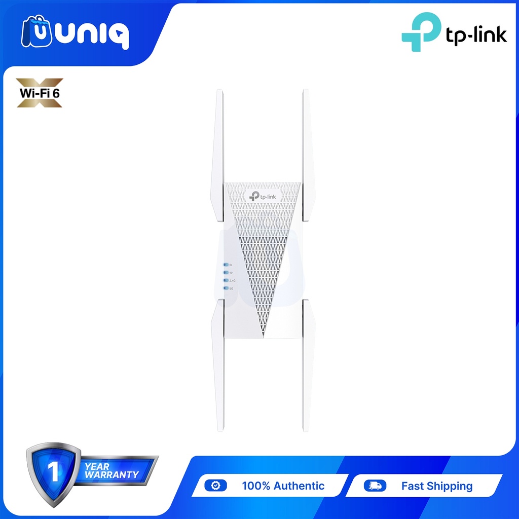 TP-Link RE815X AX5400 Tri-Band Wi-Fi 6 Range Extender