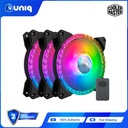Cooler Master  MF120 Prismatic (3-Pack) RGB Cooling Fan (MFY-B2DN-203PA-R1)