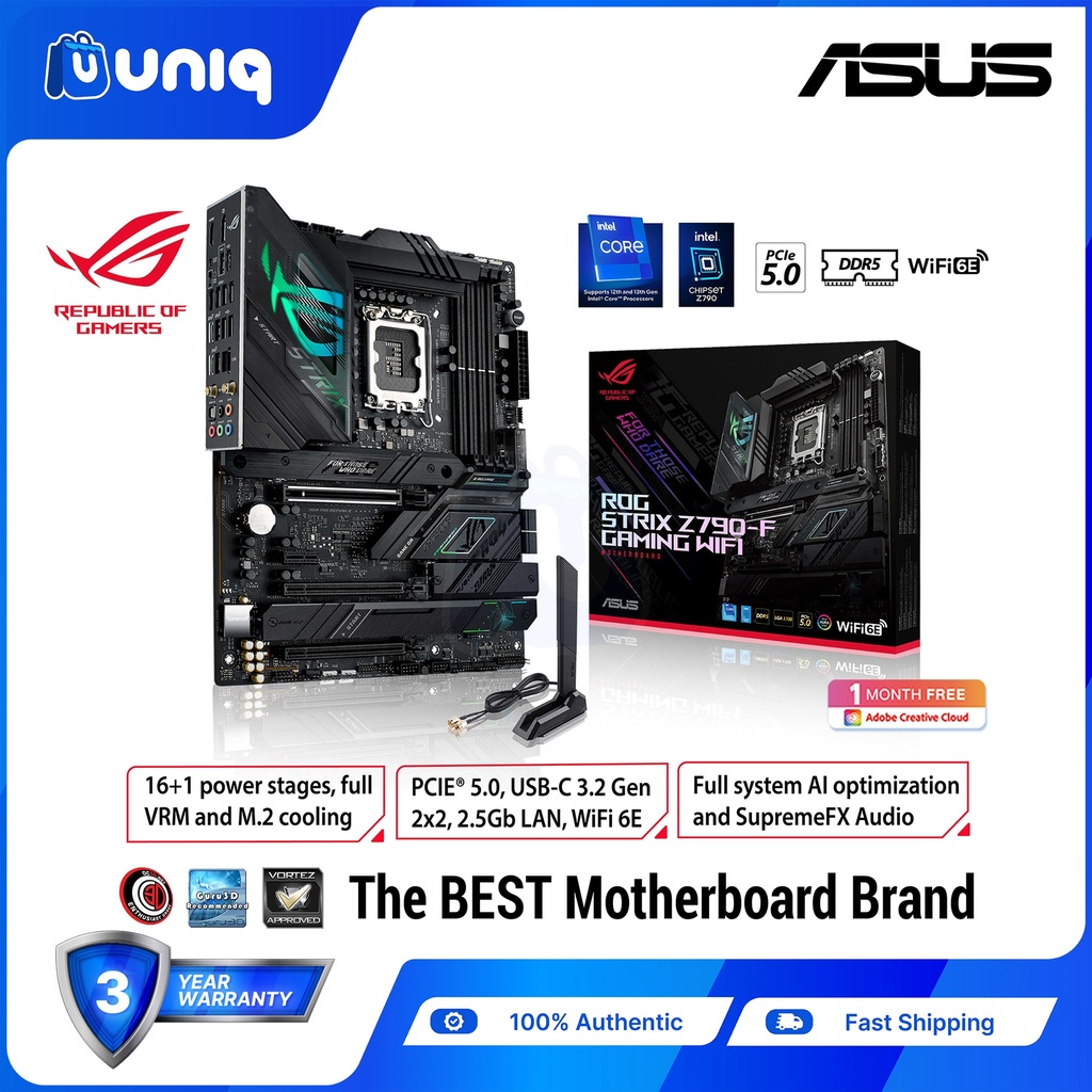SALE!!! ASUS ROG Strix Z790-F Gaming WiFi ATX Motherboard
