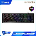 SALE!!! Imperion KG-M10R Mech 10 104 Keys RGB Wired Mechanical Gaming Keyboard (Kailh LH Blue Switch)