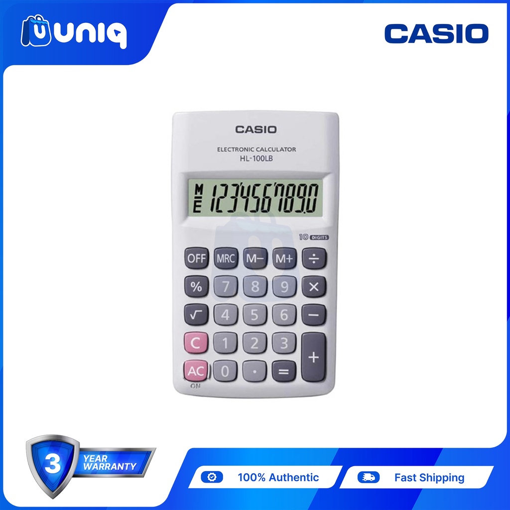 Casio HL-100LB Practical Calculator