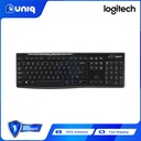 Logitech K270 Wireless Keyboard (Black)