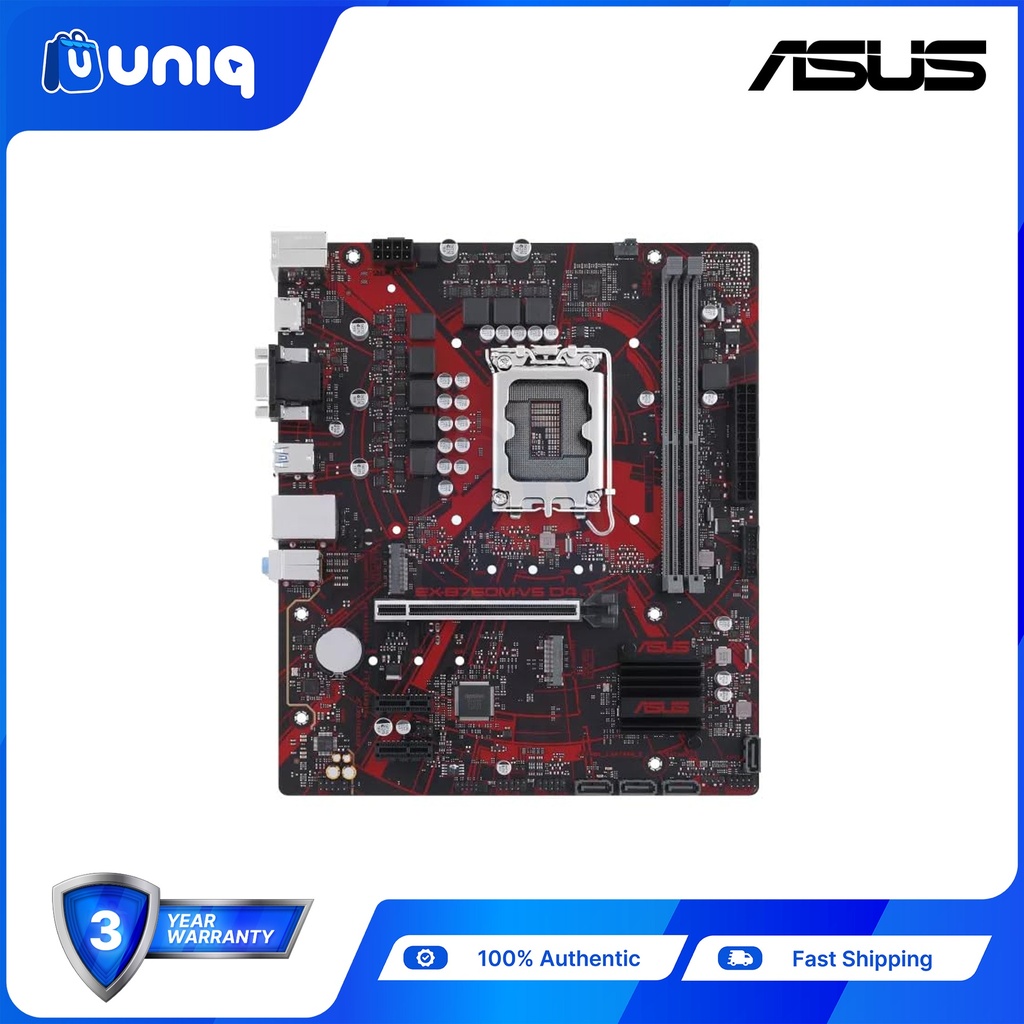SALE!!! ASUS EX-B760M-V5 D4 Micro-ATX Motherboard