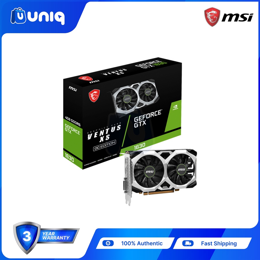 SALE!!! MSI GeForce GTX 1630 VENTUS XS 4G OC Graphics Card
