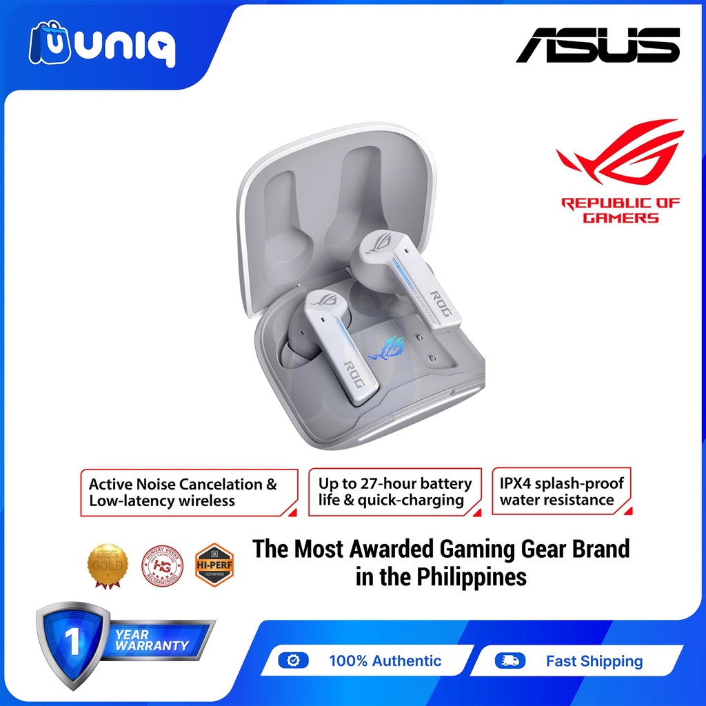 SALE!!! ASUS ROG Cetra True Wireless Gaming In-Ear Headphones (White)