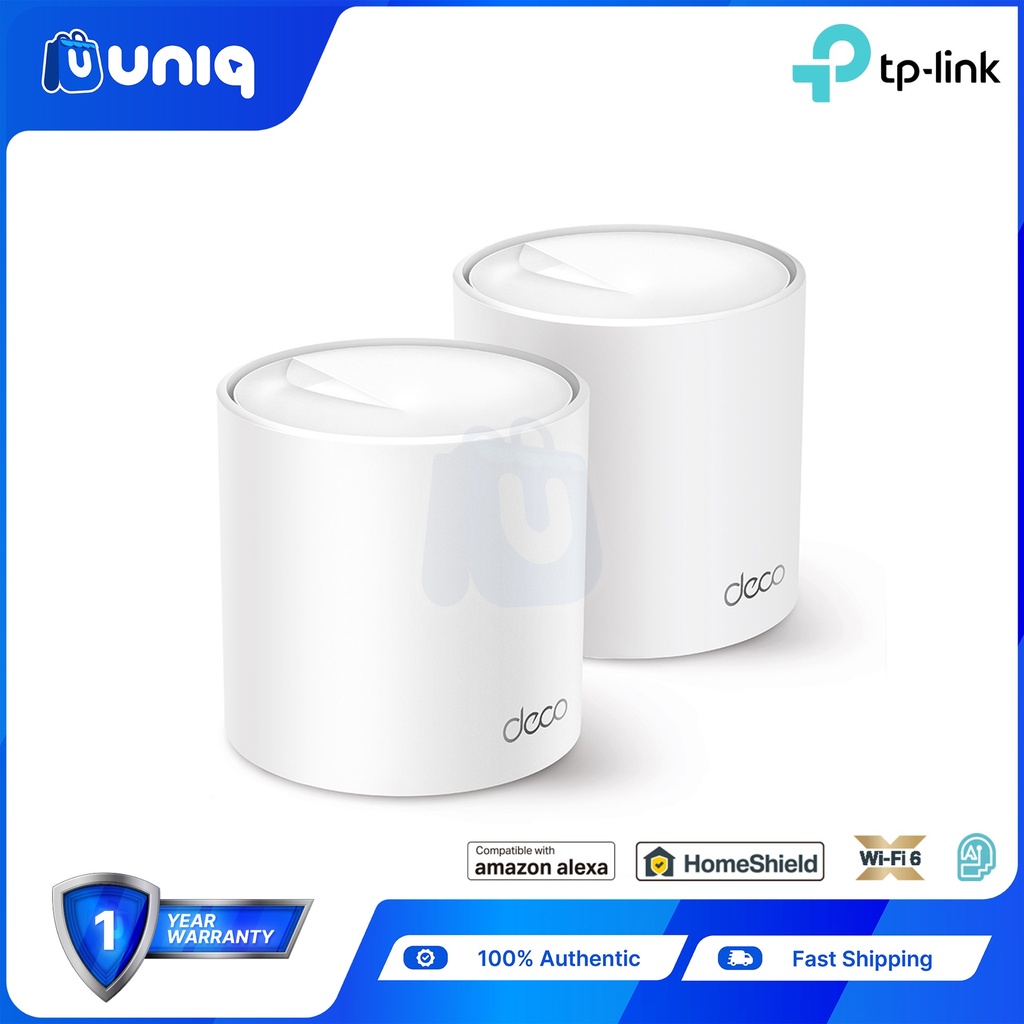 TP-Link Deco X50 (2-Pack) AX3000 Whole Home Mesh WiFi 6 System