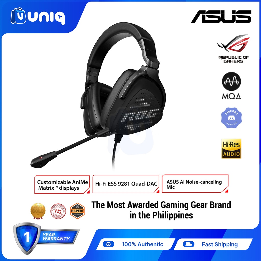 SALE!!! ASUS ROG Delta S Animate Gaming Headset