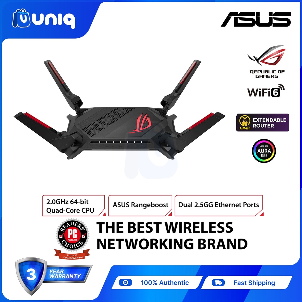 SALE!!! ASUS ROG Rapture GT-AX6000 Dual-Band WiFi 6 Gaming Router