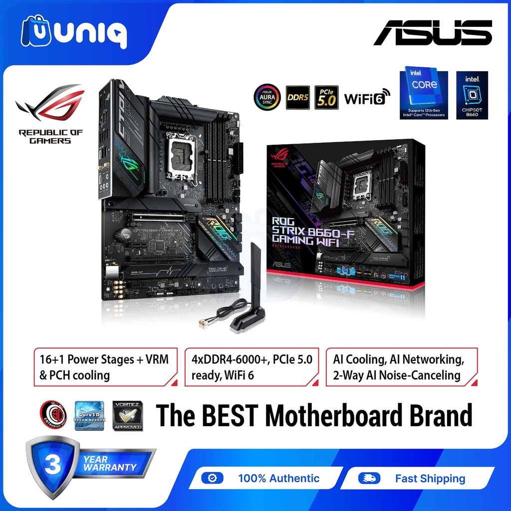 SALE!!! ASUS ROG Strix B660-F Gaming WiFi ATX Motherboard