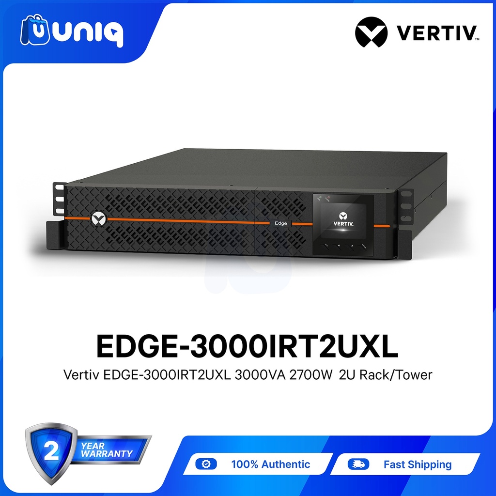 Vertiv™ Edge UPS 3000VA/2700W, 230V, Rack/Tower 2U