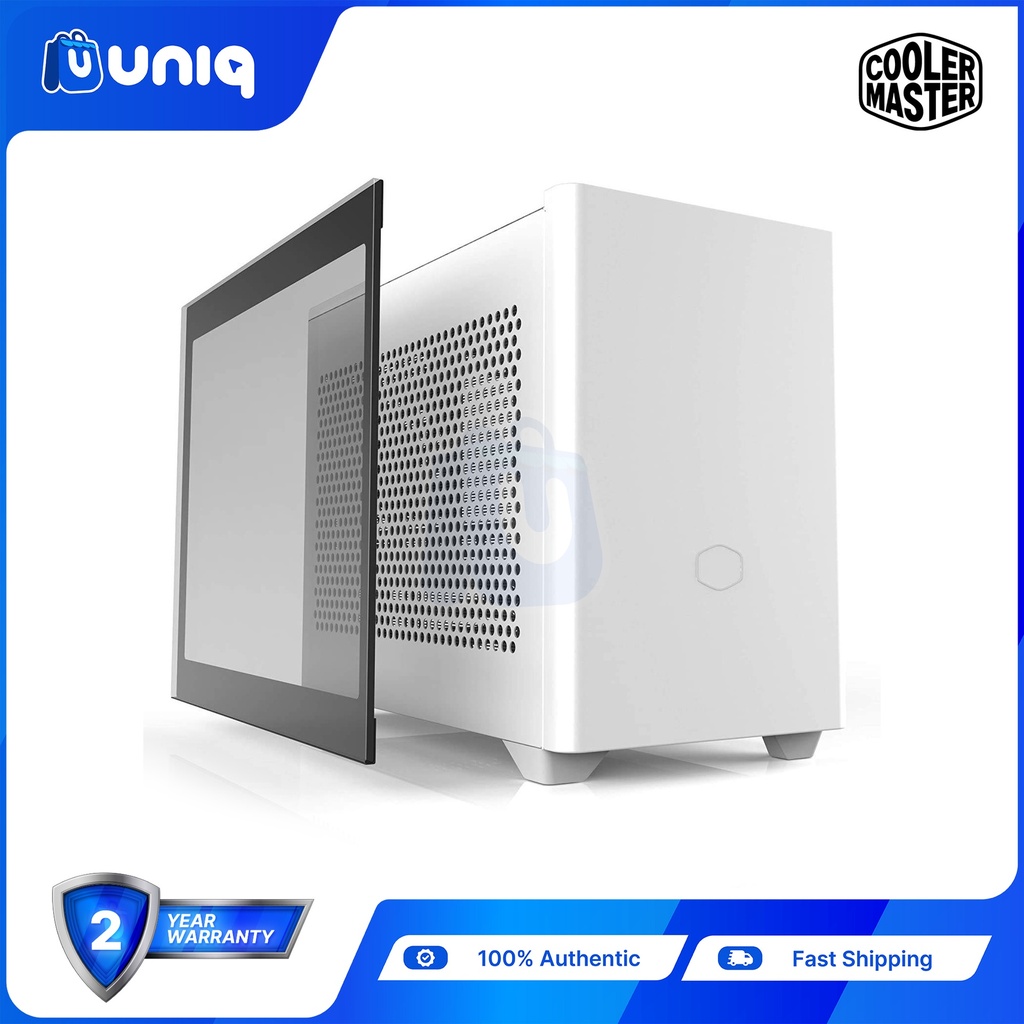 Cooler Master Masterbox NR200P Mini-ITX PC Case (White)