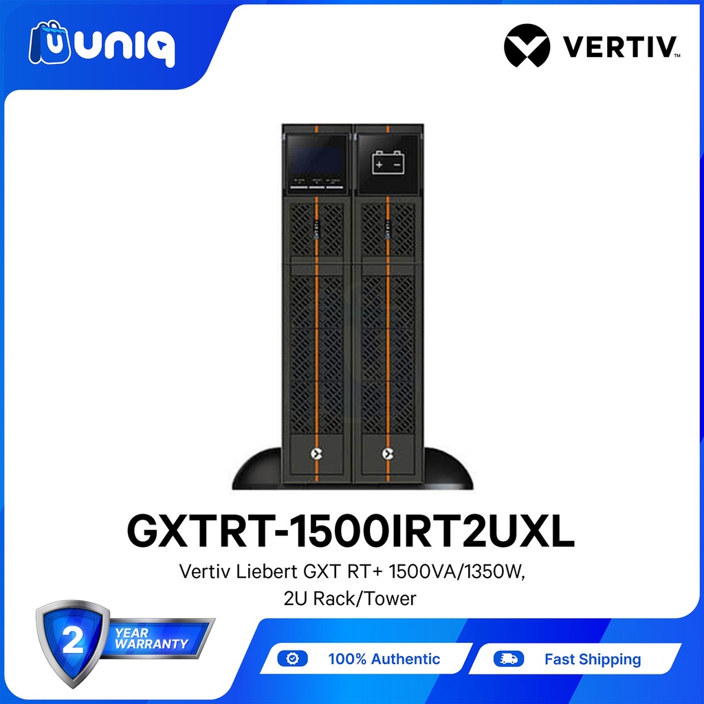 SALE!!! Vertiv™ Liebert® GXT RT PLUS 1,500VA / 1350W 2U Rack/Tower On-line UPS (GXTRT-1500IRT2UXL)