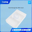 Smart Storage by H&I Desk Storage Box with Insert (Large)