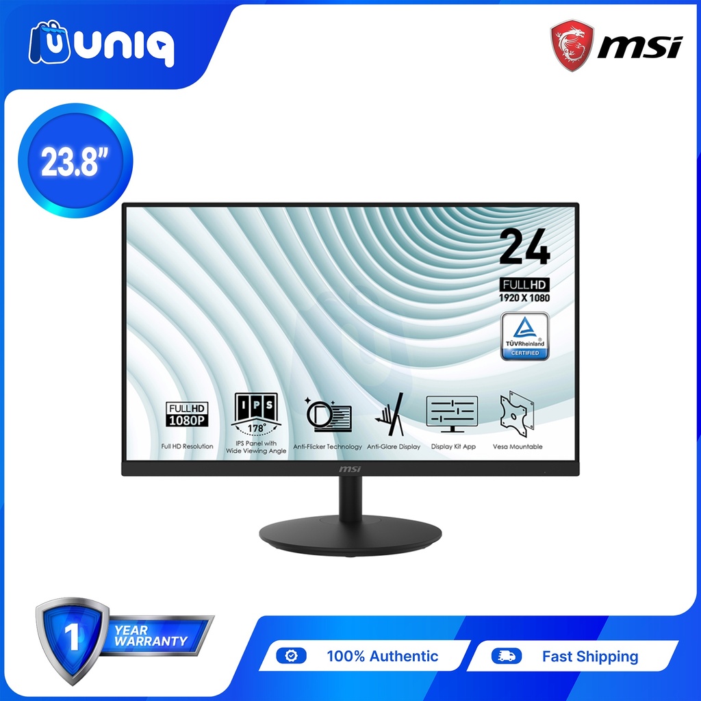SALE!!! MSI PRO MP242 24" Business Productivity Monitor