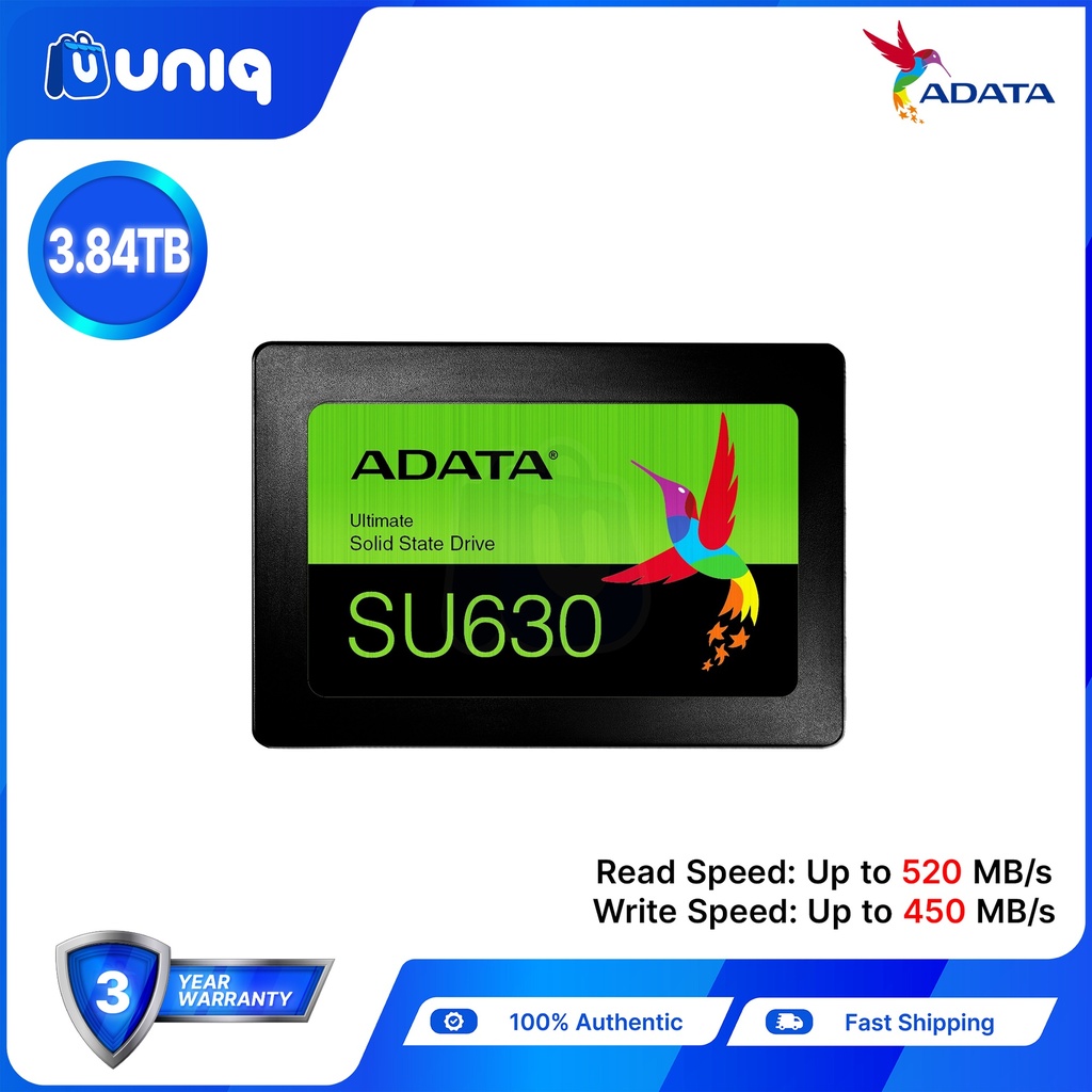 SALE!!! Adata Ultimate SU630 3.84TB Internal SSD (ASU630SS-3T84Q-R)
