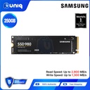 Samsung 980 250GB PCIe 3.0 NVMe Internal SSD (MZ-V8V250BW)
