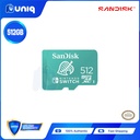 Sandisk Nintendo®-Licensed Memory Card For Nintendo Switch™ ~ 512GB (SDSQXAO-512G-GN3ZN)